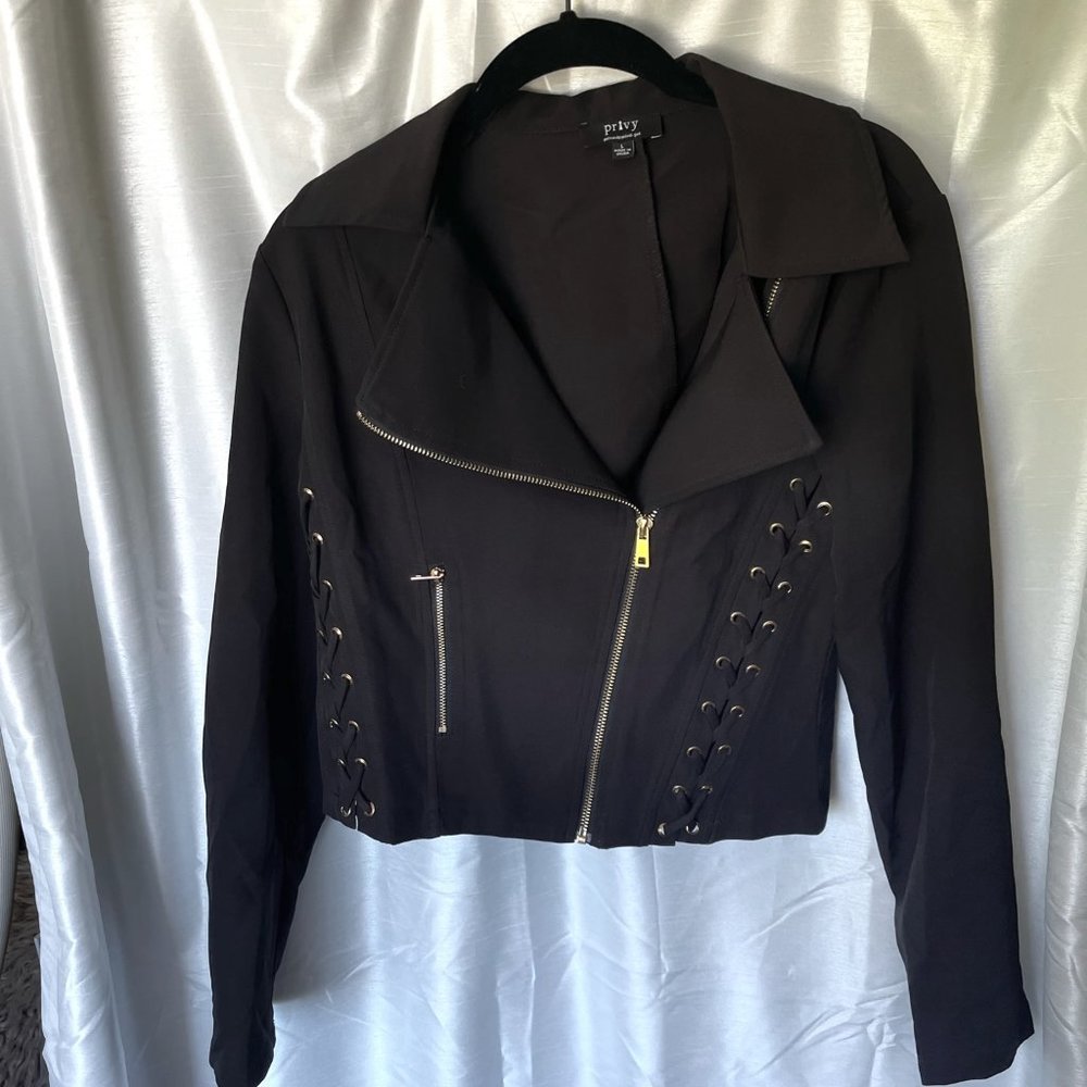Black Moto Jacket